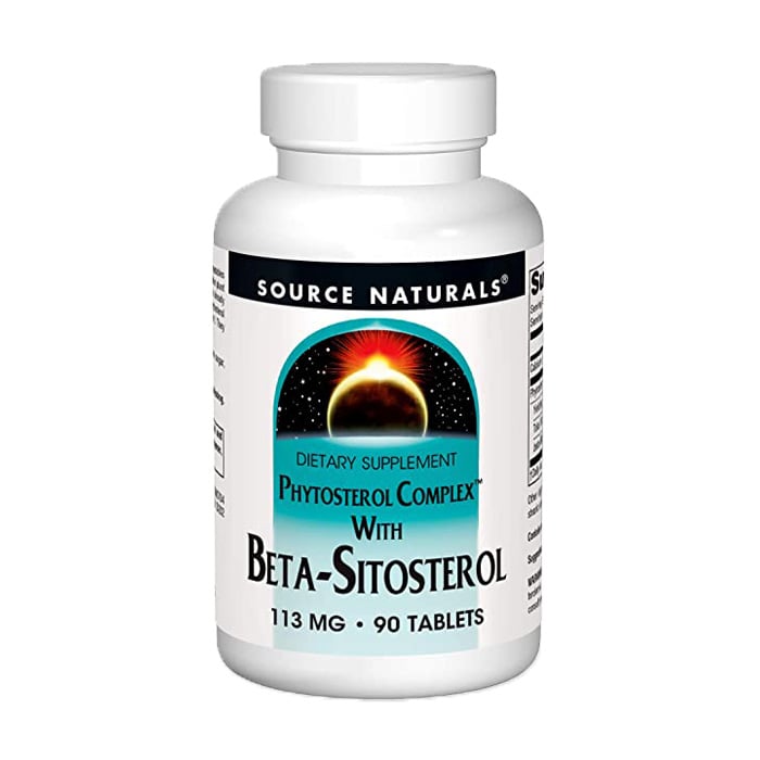 Комплекс фітостероли з бeтa-ситостеролом Source Naturals Phytosterol Complex With Beta-sitosterol 113 мг, 90 таблеток